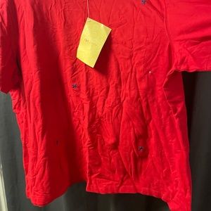 QVC Style- Sport Savvy- 2 piece red capri set- size 22.